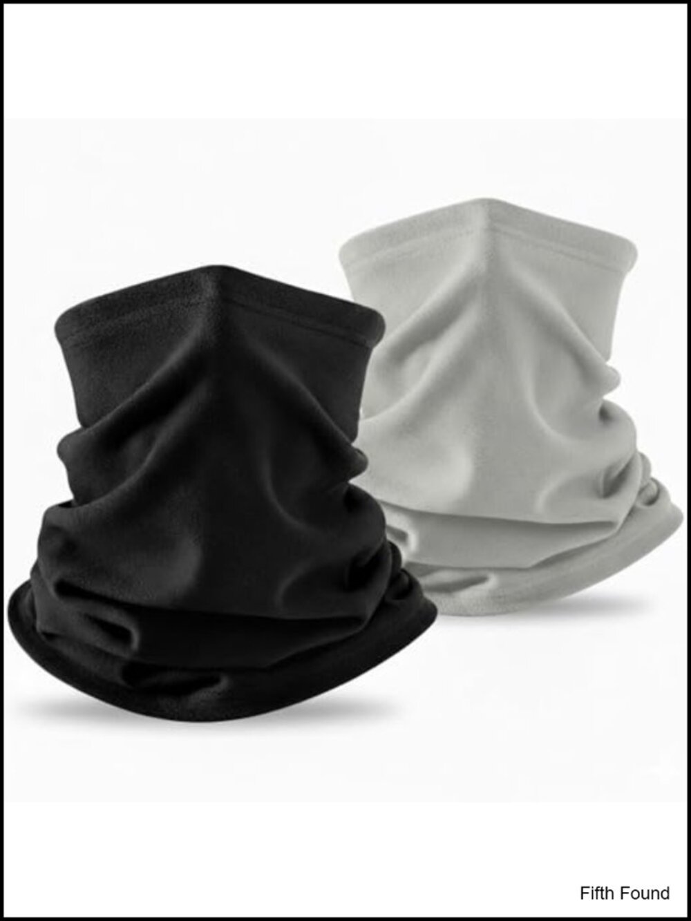 Kids Fleece Neck Gaiter Winter Warmer Windproof Face Scarf for Skiing
